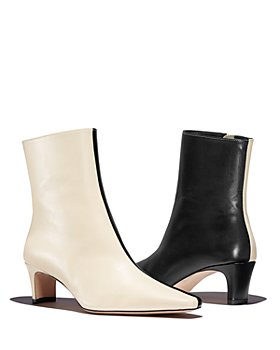 STAUD - Women's Wally Square Toe Booties - 150th Anniversary Exclusive