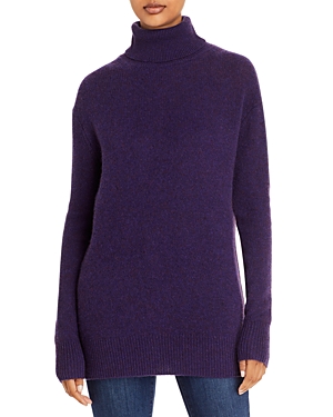C By Bloomingdale's Cashmere C by Bloomingdale's Turtleneck Cashmere Tunic Sweater - 100% Exclusive
