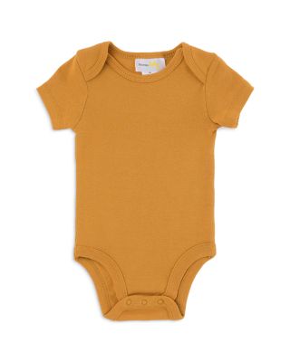 Boys' Solid Cotton Bodysuit, 5 Pack - Baby