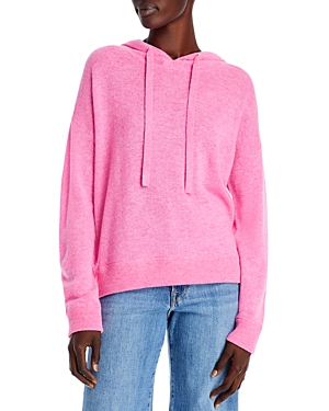 C By Bloomingdale's Cashmere C By Bloomingdale's Pullover Cashmere Hoodie - 100% Exclusive In Bubblegum Twist