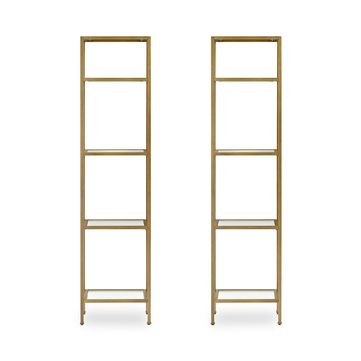 Photo 1 of Aimee 2 Piece Etagere Set, 2 Narrow Etageres
