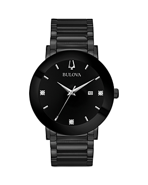 Shop Bulova Futuro Watch, 42mm In Black