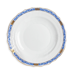 Herend Chinese Bouquet Salad Plate, Garland Blue