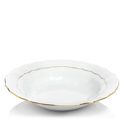 Golden Edge 9.5" Rim Soup Bowl