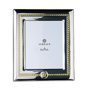 Shop Versace Picture Frame, 8 X 10 In Silver/gold