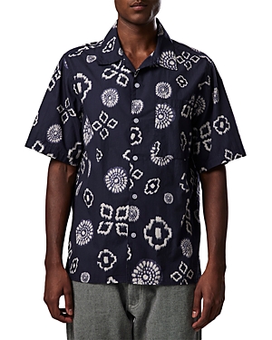 NN07 Julio Short Sleeve Geo Print Shirt
