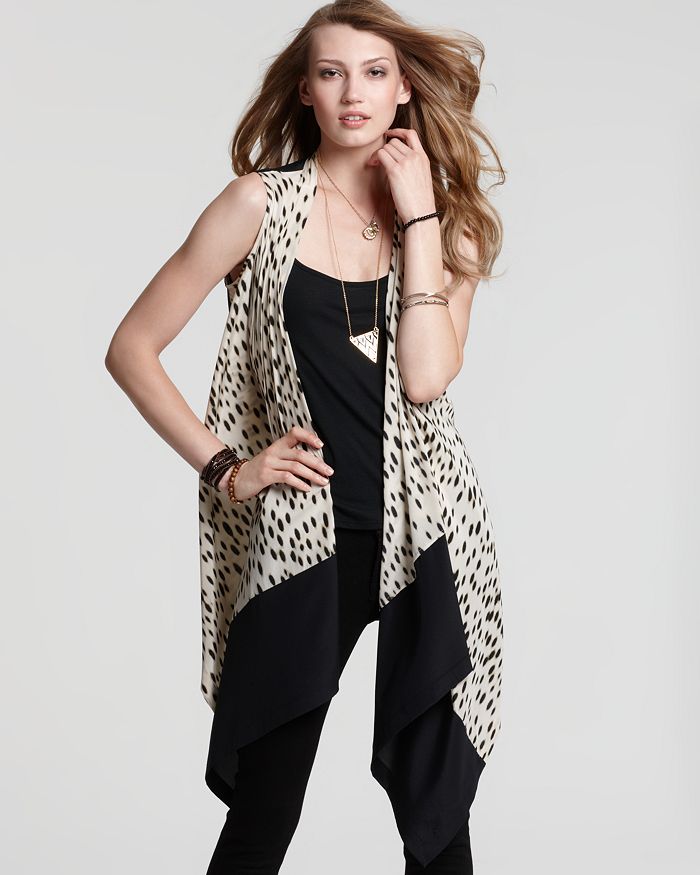 DKNY Printed Silk Scarf Blouse Bloomingdale s