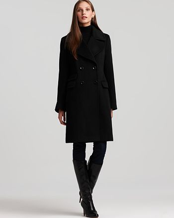 Calvin Klein Wool Boyfriend Coat | Bloomingdale's