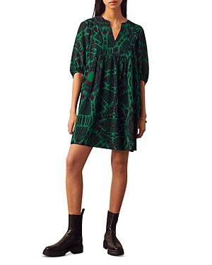 BA&SH BA & SH CLEO GRAPHIC PRINT DRESS