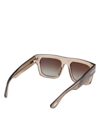  Fausto Geometric Sunglasses, 53mm