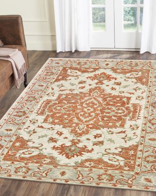 Imperial Sunrise Medallion Area Rug, 93" x 117"