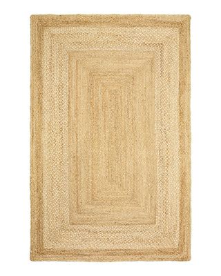Lr Home Providence Sandy Shores Bordered Jute Area Rug, 7'9 x 9'9