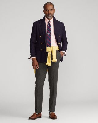 Classic Fit Long Sleeve Cotton Oxford Button Down Shirt