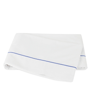 Matouk Bergamo Flat Sheet, King In Azure