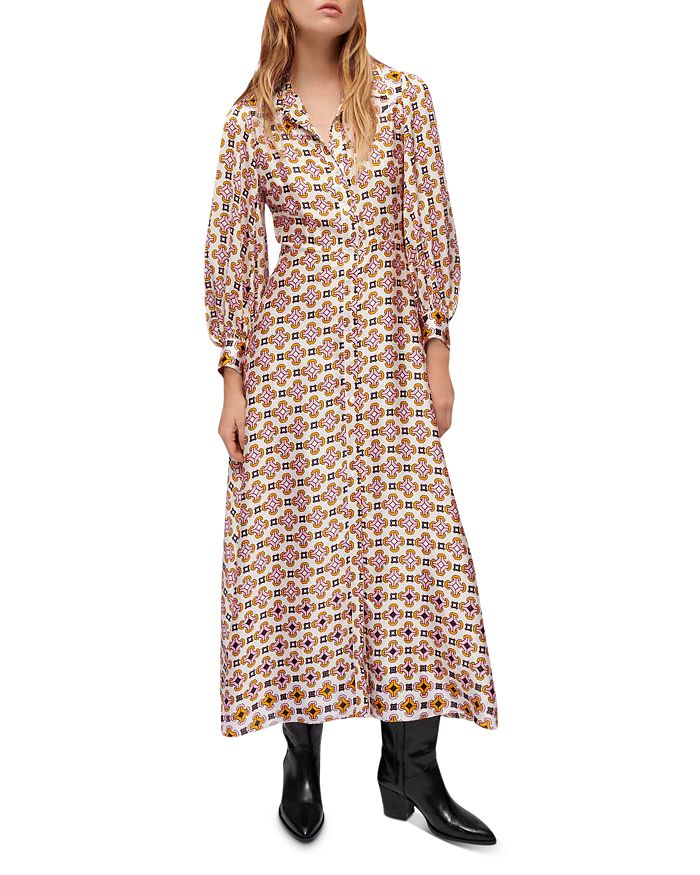 Maje Rogeo Printed Dress | Bloomingdale's