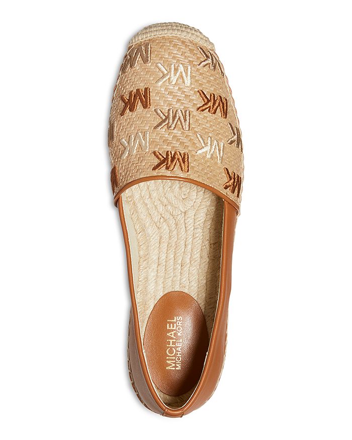 MICHAEL Michael Kors - Women's Kendrick Logo Embroidered Espadrille Flats