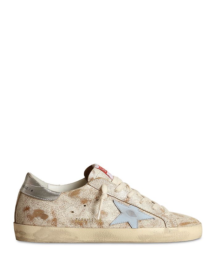 Golden goose superstar metallic sneaker discount