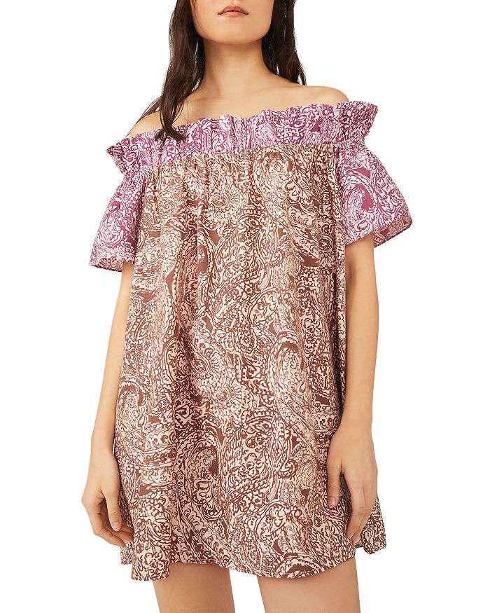 Free people sophie off the shoulder dress store