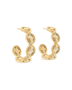 Capucine De Wulf La Jardiniere Monique Hoop Earrings