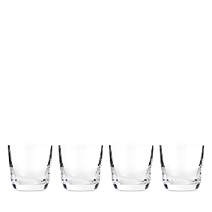 Nambe Taos Double Old Fashioned Glasses Set Of 4 In Clear