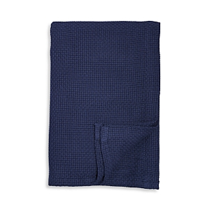Sky Basketweave Cotton Blanket, Queen - 100% Exclusive In Navy