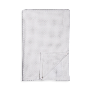 Sky Basketweave Cotton Blanket, Twin - 100% Exclusive In White