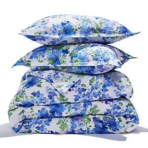 Sky Blushing Hydrangea Duvet Cover Set, King - 100% Exclusive In Blue
