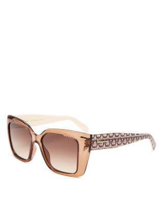  Square Sunglasses, 55mm