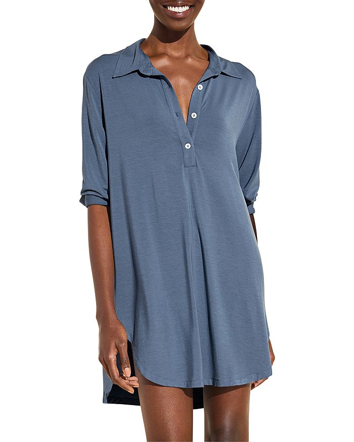 Eberjey Gisele Boyfriend Sleep Shirt Bloomingdale's