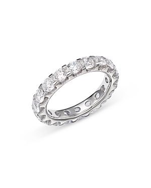 Bloomingdale's Diamond Eternity Band in 14K White Gold, 3.0 ct. t.w. - 100% Exclusive