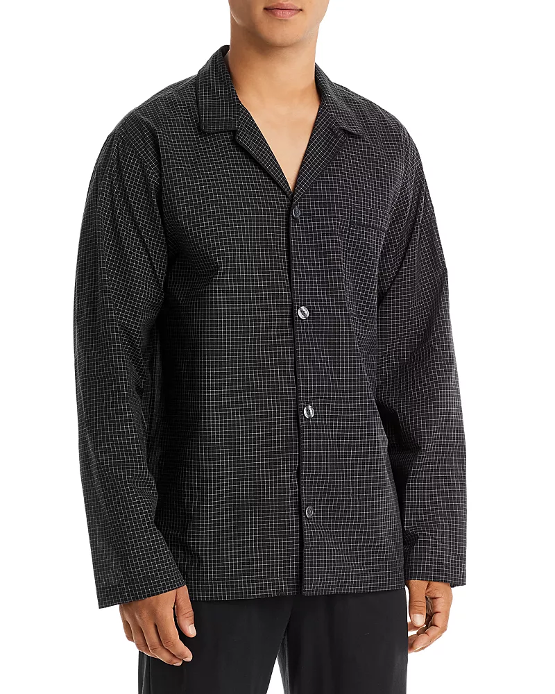 Polo Ralph Lauren Cotton Check Button Down Pajama Shirt