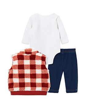Toddler and Little, Big Boy DKNY Boys 3-Piece Denim Pants Set with Button Down Shirt and Tee 