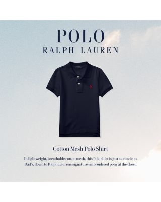 Boys' Solid Mesh Polo - Big Kid