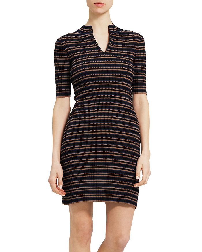 Theory Striped Dress Bloomingdale s