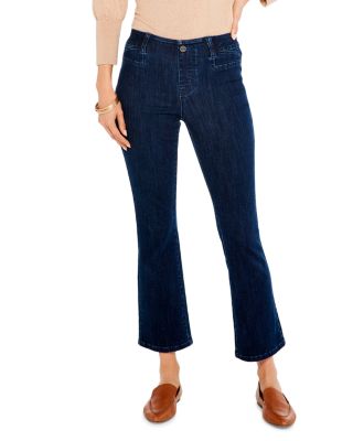 NIC+ZOE - All Day Demi High Rise Ankle Bootcut Jeans in Atlas