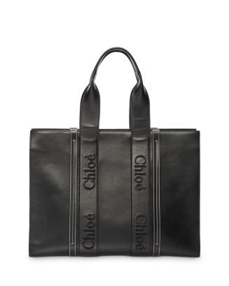 Chloé Woody Large Leather Tote | Bloomingdale's
