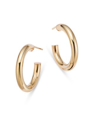 Moon & Meadow 14K Yellow Gold Kendall Hoop Earrings, 20mm