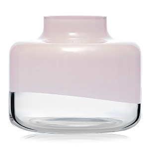 Nude Glass Magnolia Large Vase In Pink
