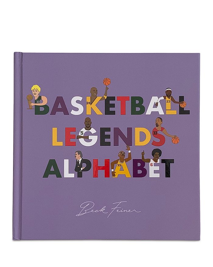 Alphabet Legends - Basketball Legends Alphabet Book - Ages 0-12