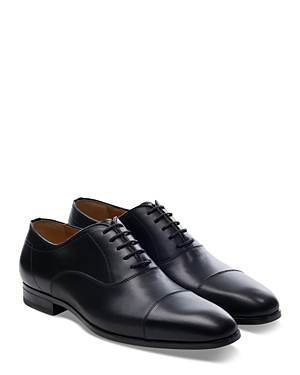 Shop Magnanni Men's Millar Cap Toe Oxfords - 100% Exclusive In Black
