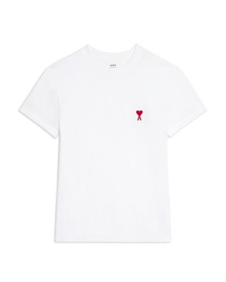 AMI - De Coeur Embroidered Tee