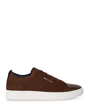 Paul Smith Men's Lee Lace Up Sneakers In Chocolate