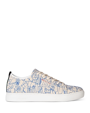 Paul Smith Men's Lee Lace Up Sneakers In Embroidery