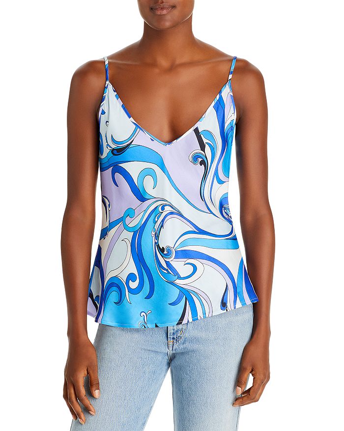 L'AGENCE Lexi Printed Camisole | Bloomingdale's