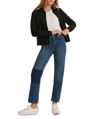 Quilted Bomber Jacket