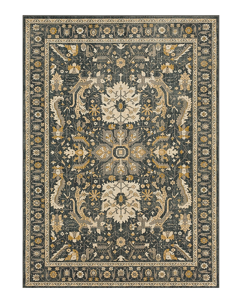 Bobby Berk By Karastan Series 3 Linea Area Rug, 5'3 X 7'10 In Onyx