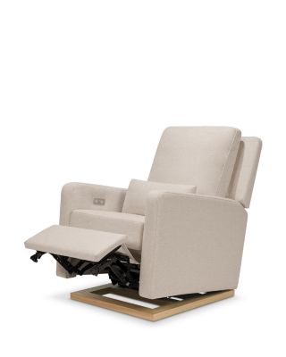Sigi Electronic Recliner and Glider in Eco Performance Fabric with USB Port