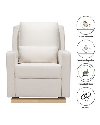 Sigi Electronic Recliner and Glider in Eco Performance Fabric with USB Port