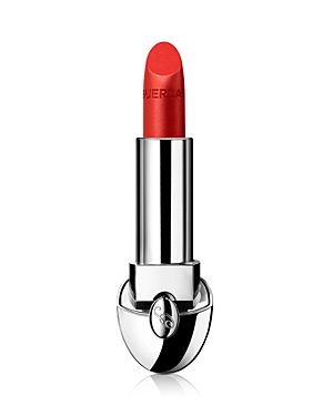 Guerlain Rouge G Customizable Luxurious Velvet Metallic Lipstick In 214 Exotic Red