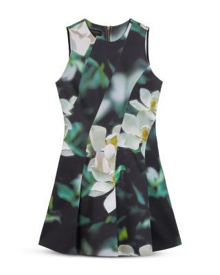 ted baker neoprene skater dress TED BAKER Lexiya Neoprene Printed Skater Dress